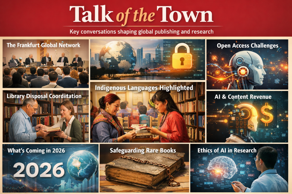 Talk of the Town:  Monthly Publishing Industry News Digest